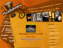 Tablet Screenshot of muzikohrani.cz